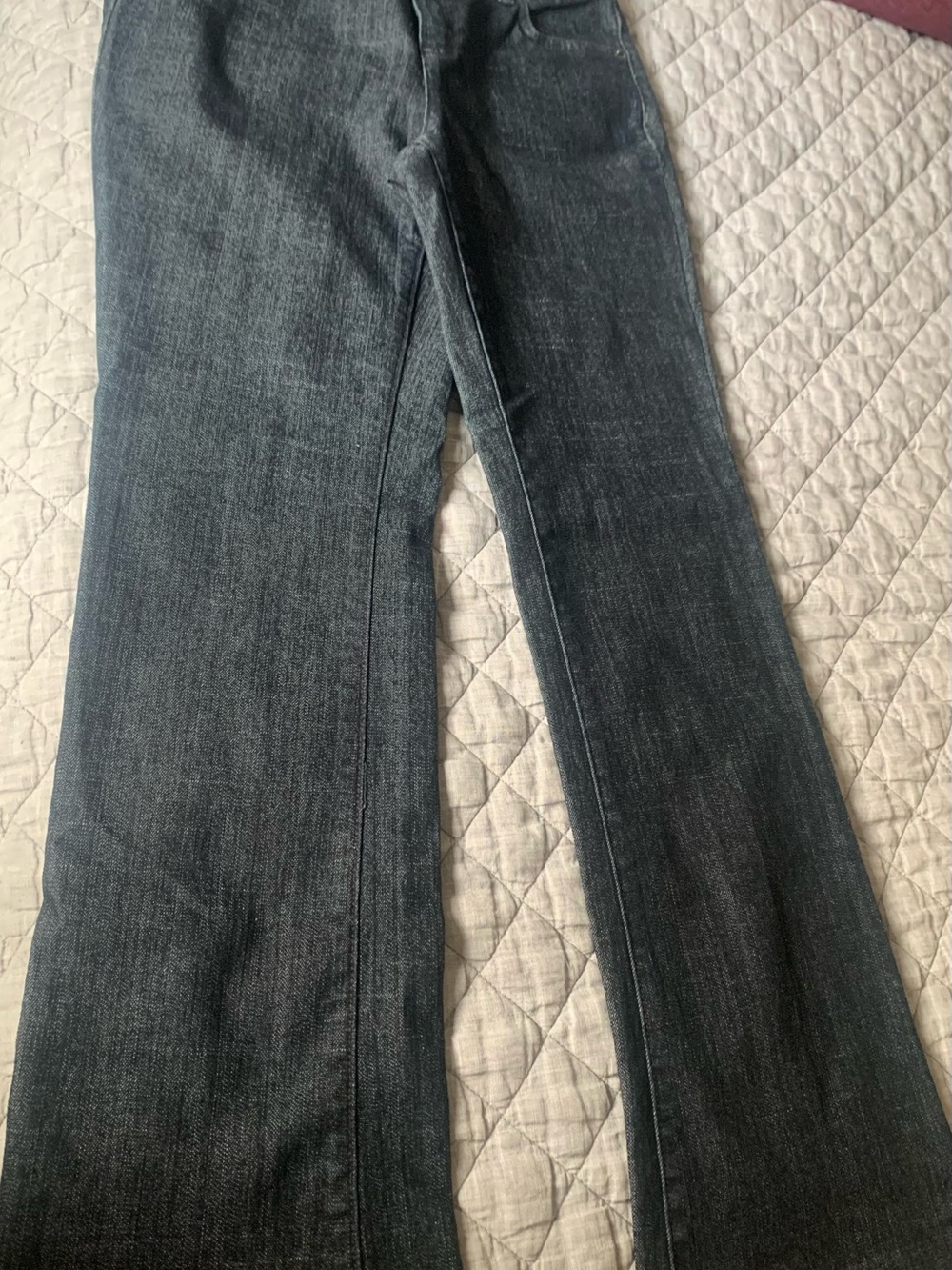 Vintage-Liz Claiborne Women's Dark Wash Flare Jeans